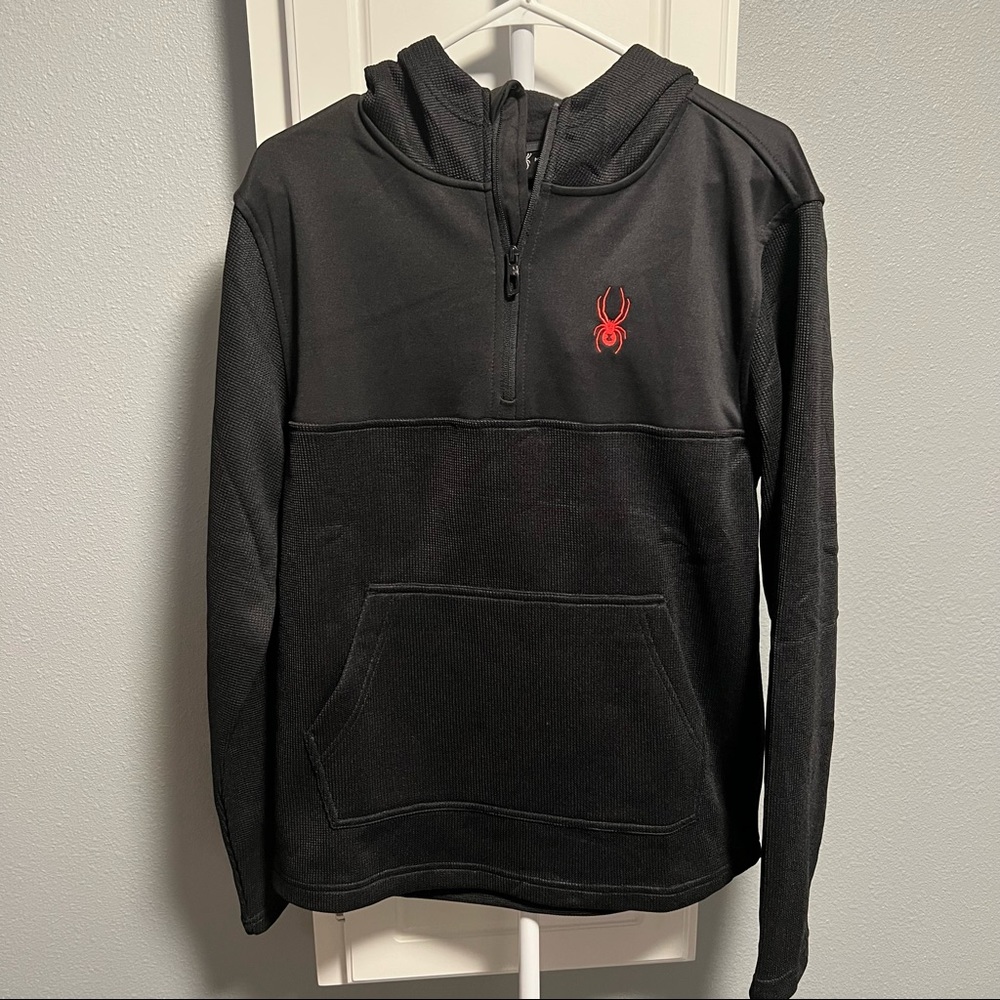 Spyder Hooded Half Zip Jacket M